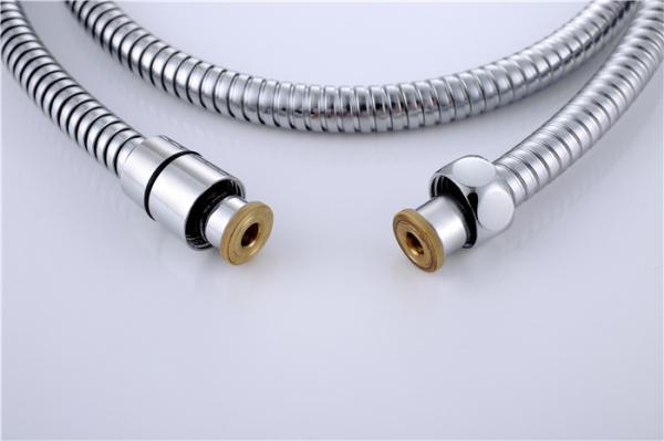 Ceiling Rain Bathtub Shower Faucet Sets Water Saving Round ABS Handshower Silver