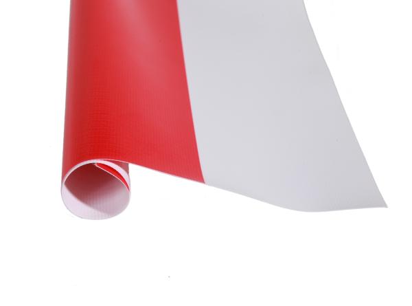 Durable Colorful Stripes Polyester Fabric PVC Striped Tarpaulin 500DX500D 18X12 500G