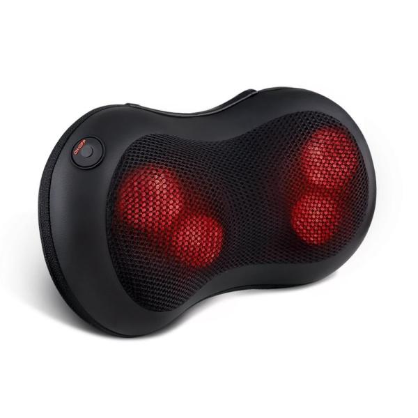 Pu Leather Breathable Fabric Electric Massage Pillow Peanut Shape 0.9KGS/ 1.2 KGS