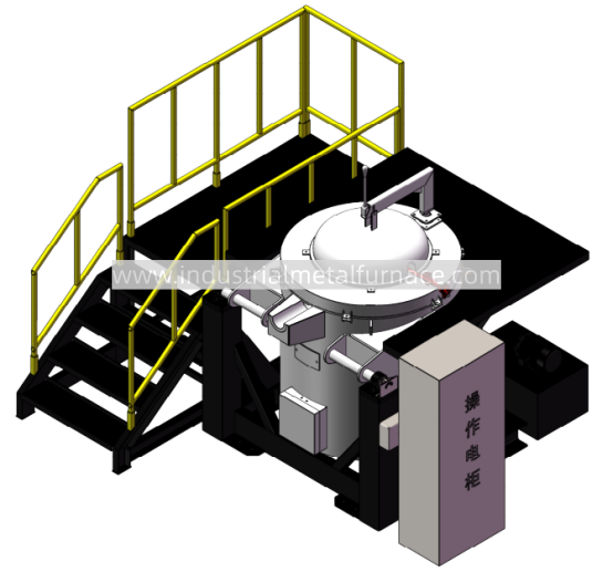 WDL-DGQ-600 Electric Resistance Tellurium Melting Furnace with Hydraulic Tilting
