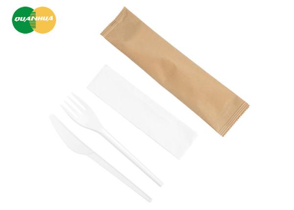 6.5 CPLA Disposable CPLA Cutlery Set Compostable PLA Biodegradable