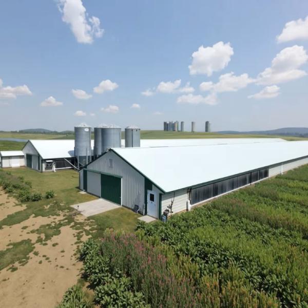 Steel Frame Educational School Building Structure 20m x 50m x 9m Multi Classroom Construction