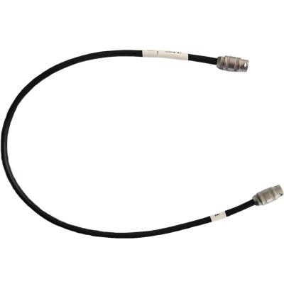 Conjunto de cabo livre do halogênio impermeável preto de Connector Wire Harness do cavaleiro de 600mm