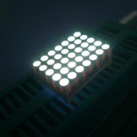 Alta pantalla flexible luminosa de la exhibición de matriz de punto de 0.7inch 5*7 LED para el tablero de mensajes