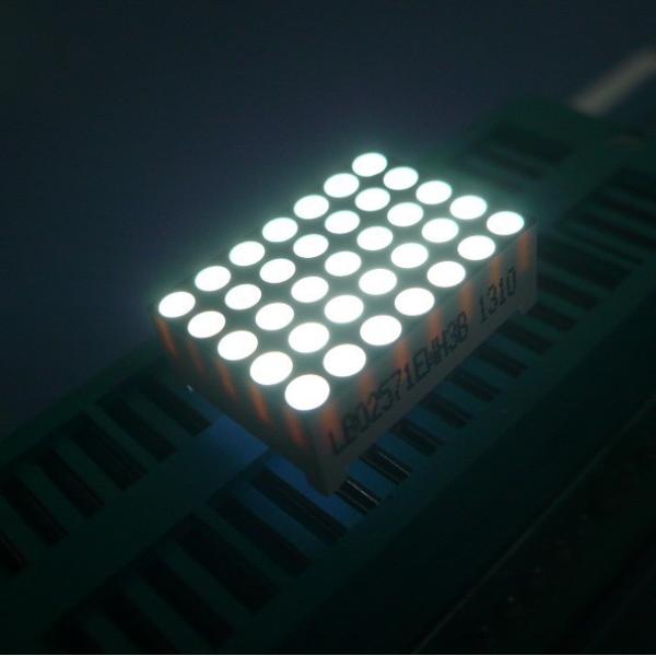 High Luminous Flexible 0.7inch 5x7 Dot Matrix LED Display Screen for Message Board