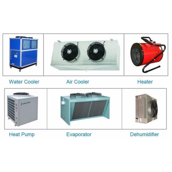 1350RPM вентилятор с осевой обтекаемостью воздуха Dia 450mm с внешней системой вентиляции мотора ротора