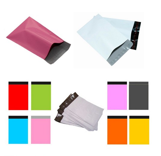 Окружающая среда - содружественный пластичный пересылая мешок, белые поли мешки упаковки