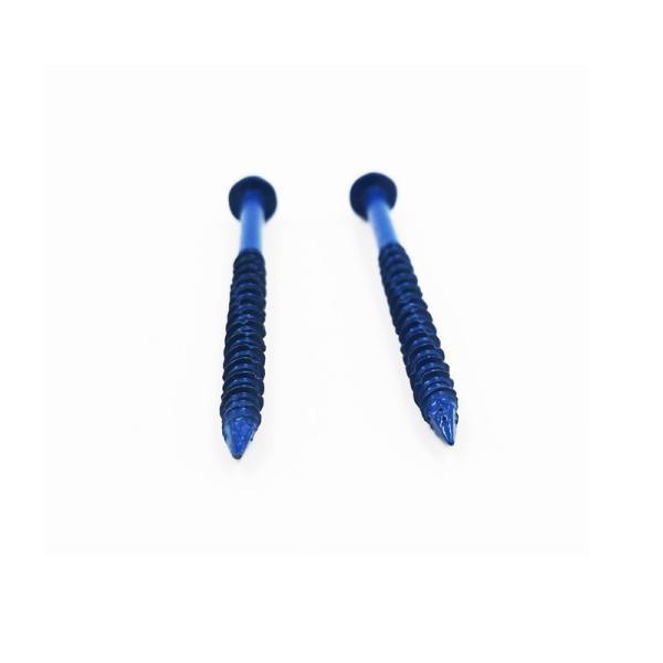 Slotted Drive Flange Hex Washer Head Self Drilling Screws M6 ANSI With Ruspert Finish