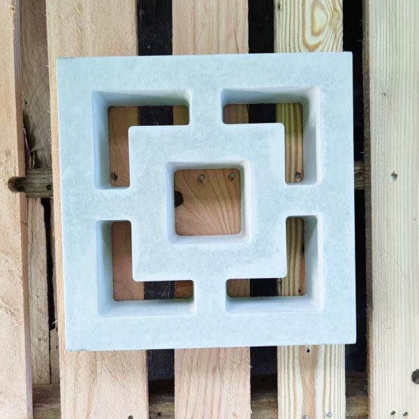 Modular Interlocking Concrete Screen Block Fast Installation System hollowed Wall Decoratin brick