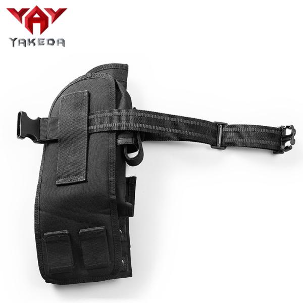 Universal Tactical Leg Holster With Magazine Pouch Fully Adjustable And Removable