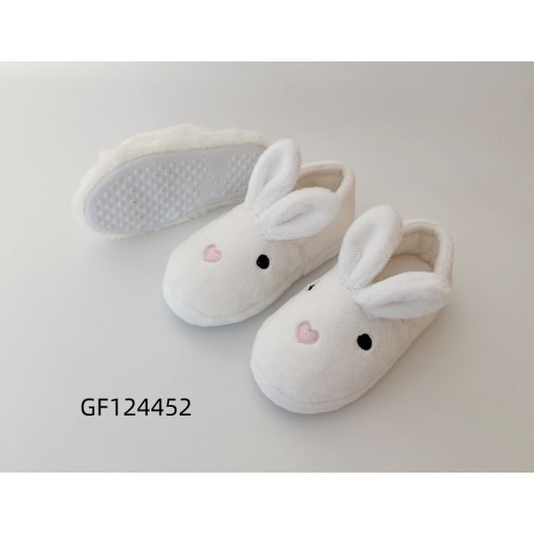 Womens House Slippers Animal Style With 3D Trims