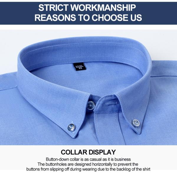 Camisa masculina de verão resistente a rugas e microelástica com tecido de fibra de bambu de seda de gelo