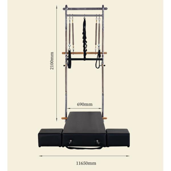 Stainless Steel Wall Hanging Pilates Yoga Gym Shaping And Beauty Equipment Pilates Wall Hanging