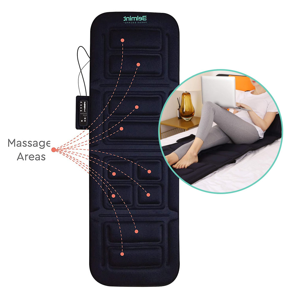 Heating Video Massaging Mattress Adult Topper Bed Vibrator Massage Mattresses