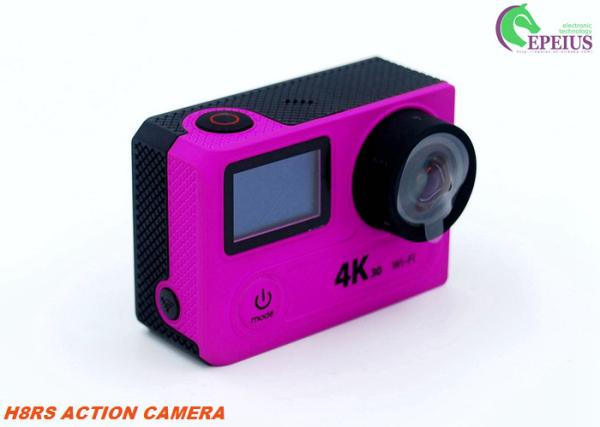 HD WIFI Sports DV Head Mounted Video Camera H8RS 4K 2.4G Remote For Extreme Sports