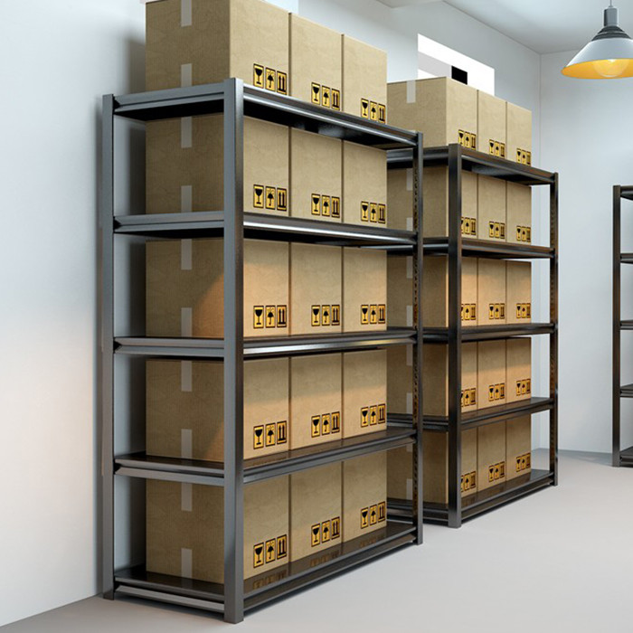 4-Level Metal Standing Type Heavy Duty Store Shelves Rack for Sustainable Storage