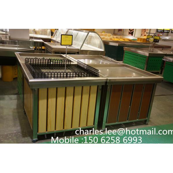 Таблица промотирования супермаркета покрытия порошка, стойка дисплея промотирова