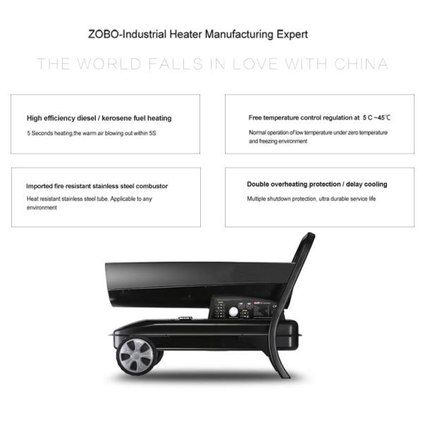 Подогреватель дома птицы системы 30KW газового нагрева угля горя