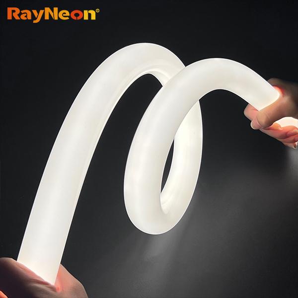 UV Resistant Silicone Circular LED Neon Flex 360° IP67 Flexible Neon LED Strip Light