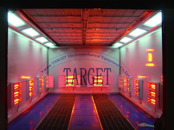 Electric infrared Spray Painting booth/ Used car spray booth with CE certificate TG-80A