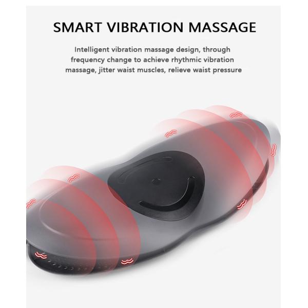 DC12V Heated Waist Belt For Pain Relief ODM Vibration And Heat Massage Belt