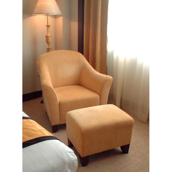 Economic Oak Finished Hotel Bedroom Furniture Sets King-Size / Double Size Bed