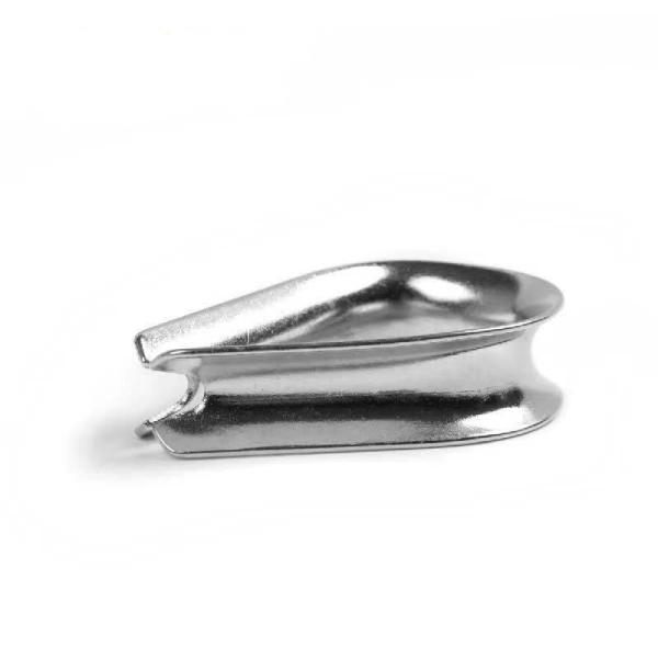 Boat Hardware Fitting Stainless Steel Cable Wire Rope Thimble with Precision Casting
