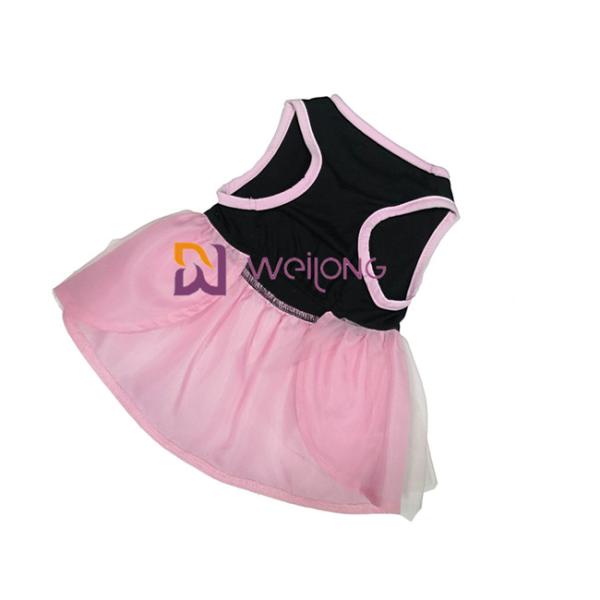 Tulle Skirt  Hot Rhinestone Halloween Tulle Pet Dress / CVC Jersey Dogs Dressed Up