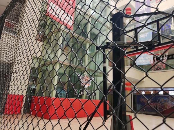 3.0mm Galvanized Chain Link Fence Mesh 48mm 65mm Width