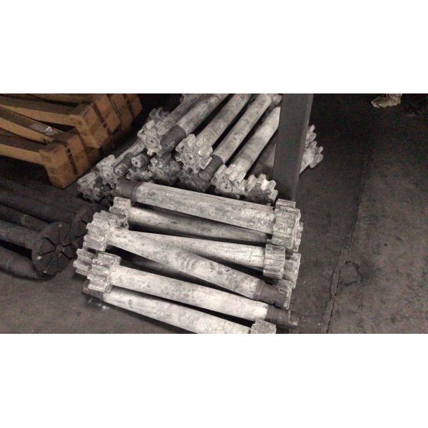 1.72g Bulk Density Customized Resin Impregnated Graphite Rotor GR Flake Graphite