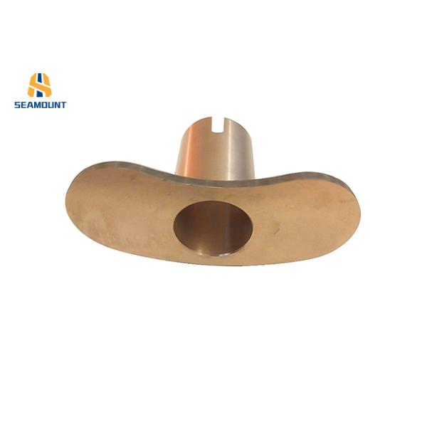 Professional Flanged Bronze Bushings Sand Casting ZCuSn10 Pb1 Bronze Bush