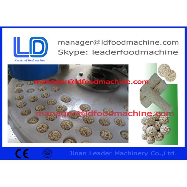 Nutrition Chocolate Coating Raisin Fruit Puffs Oat Bar making Machine