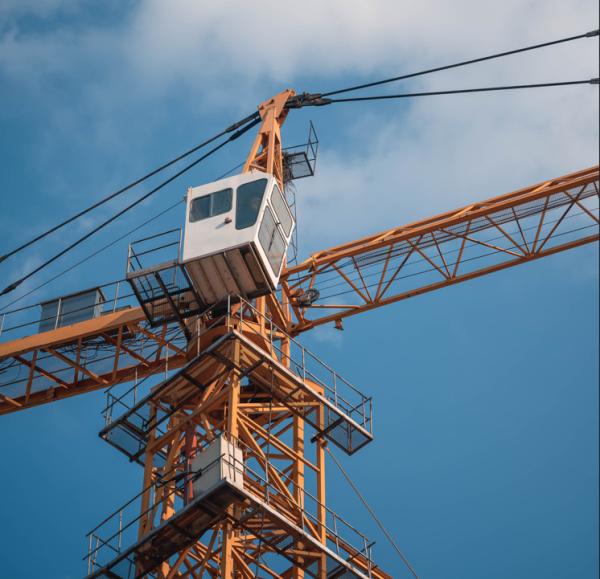 Sinocorp TZ5610-6 Hatkit 56 Meters Boom 60M Height Commercial Hammerhead Tower Crane with CE