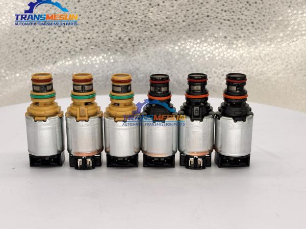 Transmission Solenoid Valve BRAND NEW MH8 6T40E GEN1 Valve Body Solenoid Kit (6-Pack) For Chevrolet Buick