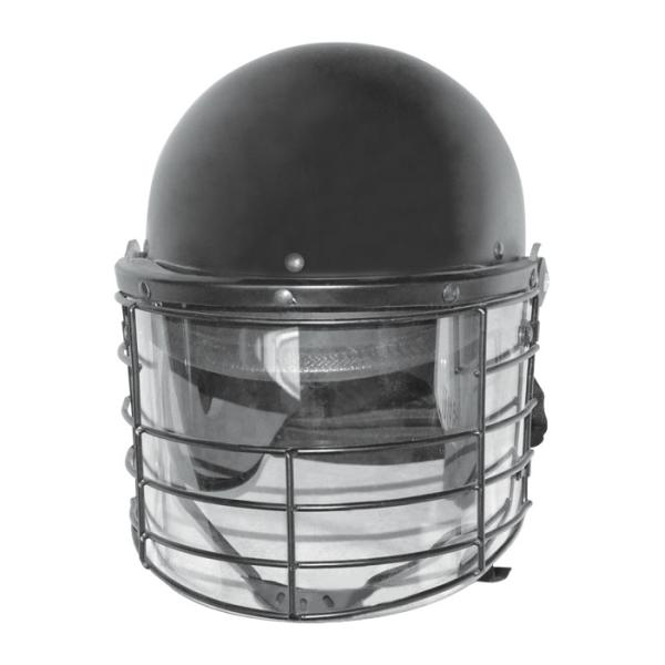 US Style full face compact resistant police anti riot helmet with metal visor