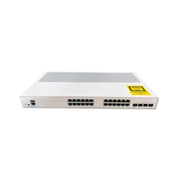 Commutateur Cisco Série C1000 avec ports Ethernet 10/100/1000 PoE et liaison montante SFP C1000-24P-4G-L