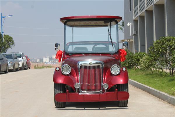 Classic 6 Person Custom Electric Golf Carts With Aluminum Chassis For Sightseeing