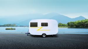 Small Travel Trailers With Monitoring Water Tank Compact Off Road Caravan Camper
