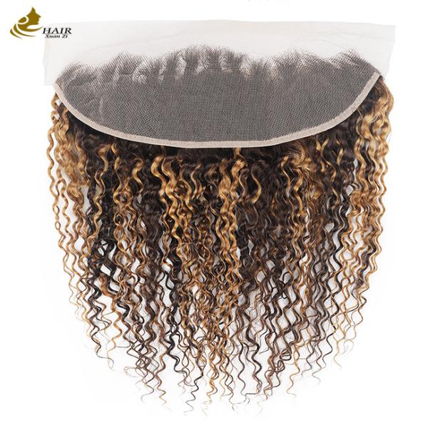 Ear to Ear Peruvian Virgin Human Hair Frontal Customized Lace Frontal 13*4