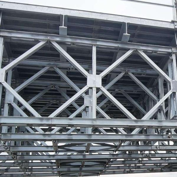 High Loading Export Bailey Bridge TSR Steel Pedestrian Bridge