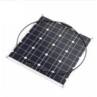 Panneau solaire à faible puissance de 12 v 50w Panneau solaire monocristallin semi-flexible