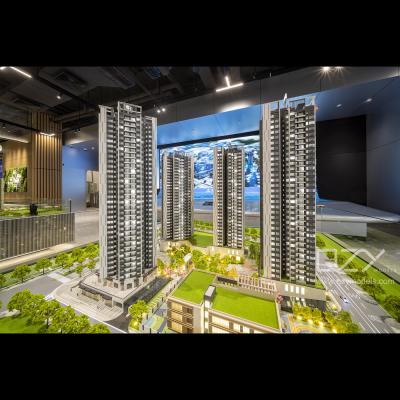 Shenzhen Talents Housing Group 1:150 Modelo de residência Zihe