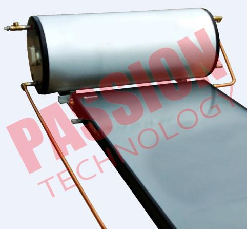 Flat Plate Solar Water Heater for Washing