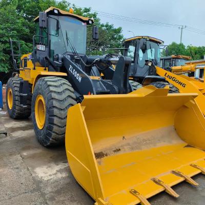 5 Tons XCMGZL50GN Used Compact Wheel Loader Rated Load Capacity 5500kg