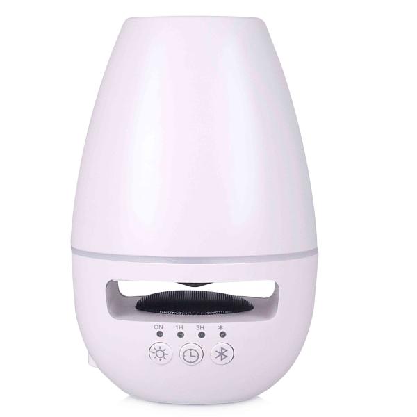 120ml Waterless 25-35ml/H Smart Aroma Diffuser With Bluetooth Speaker
