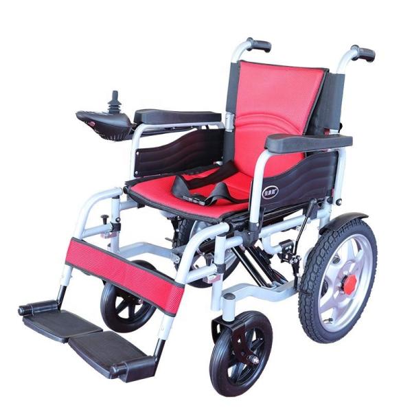 Cadeira de rodas elétrica adulta dobrável resistente da mobilidade da cadeira de roda da assistência de poder do peso 1800w de 80CM para o uso exterior do curso