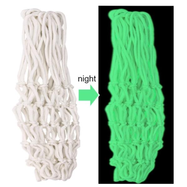 Luminous Sports Outdoor Basketball Nets Nylon Material Customized Length