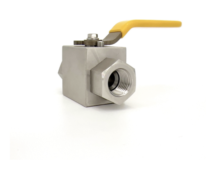 1/2 DN15 high-pressure manual water ball valve - F-NPT thread - stainless steel 316 - OEM - 32Mpa
