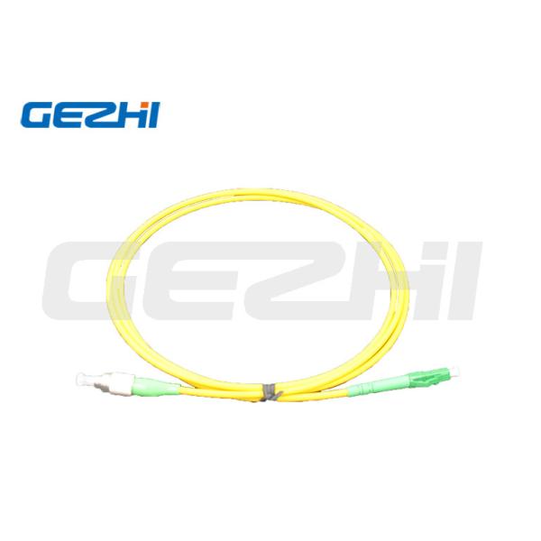 FC to LC Singlemode Simplex Fiber Optic Patch Cord with Customizable Length LSZH Jacket for Low Insertion Loss Data Transmission