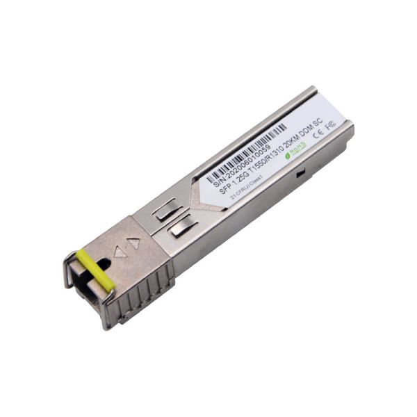 Gigabit SFP Transceiver 1.25G SMF 20km LC Single Fiber BiDi SFP Optical Module